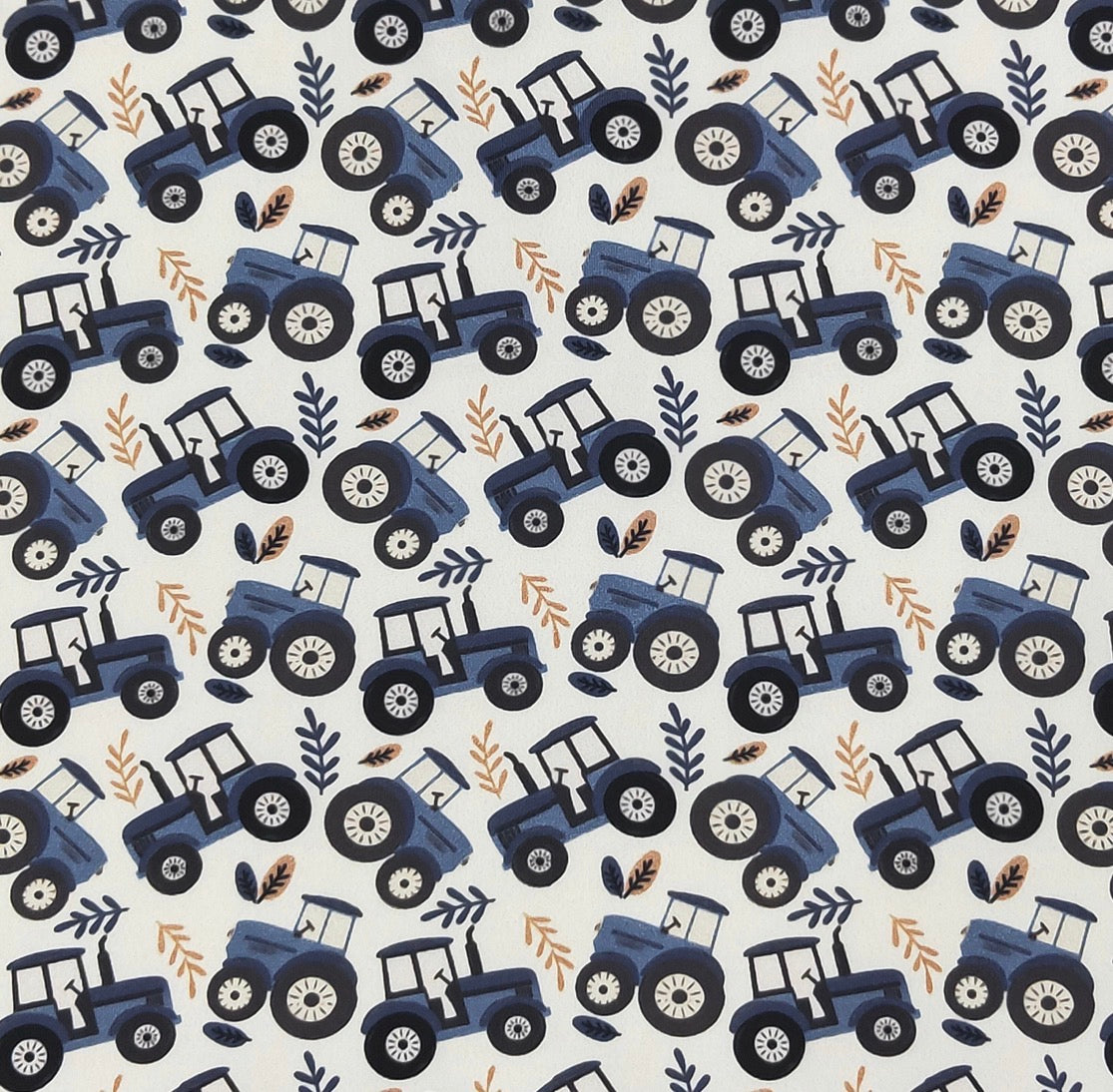 Clothing for Toddler Boy - Indigo Tractor Boy Quarter Zip Shirt