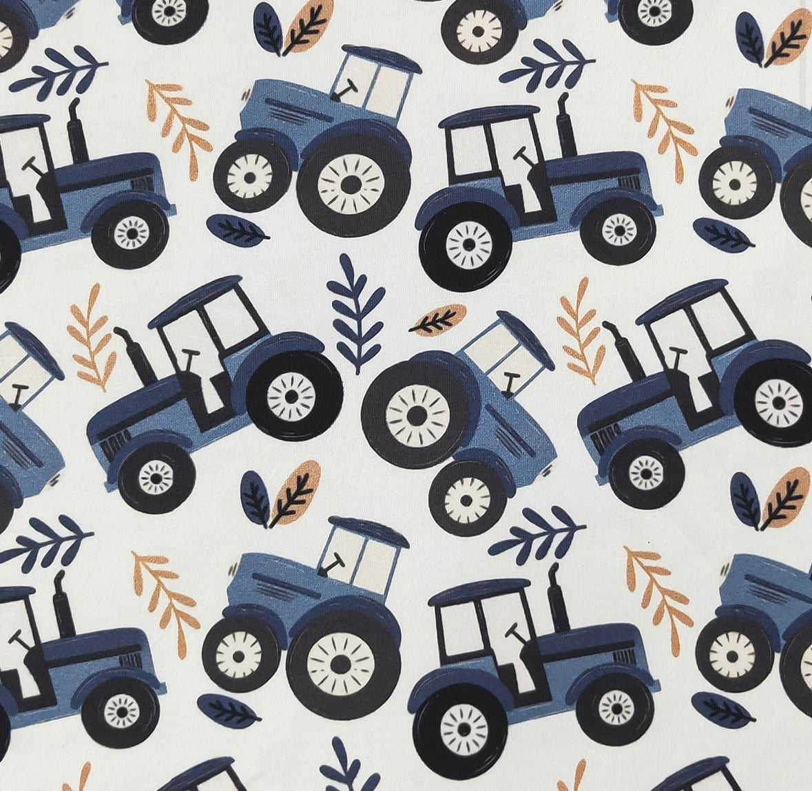 Clothing for Baby Boy - Indigo Tractor Boy Romper