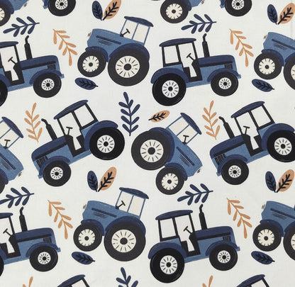 Clothing for Baby Boy - Indigo Tractor Boy Romper
