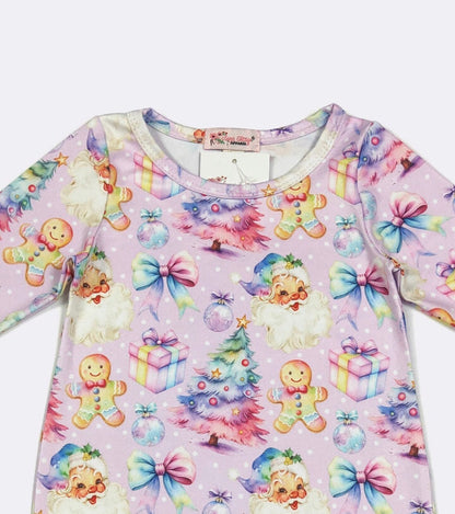 Clothing for Baby Girl - Iridescent Christmas Baby Romper