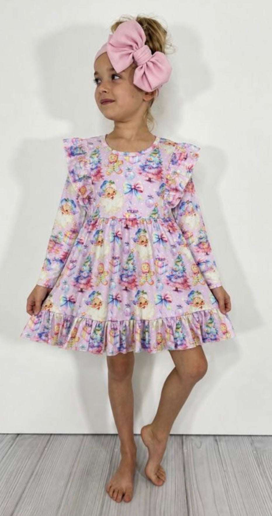 Clothing for Toddler Girl - Iridescent Christmas Girls Dress
