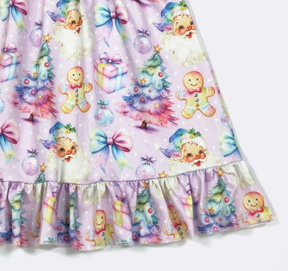 Clothing for Toddler Girl - Iridescent Christmas Girls Dress