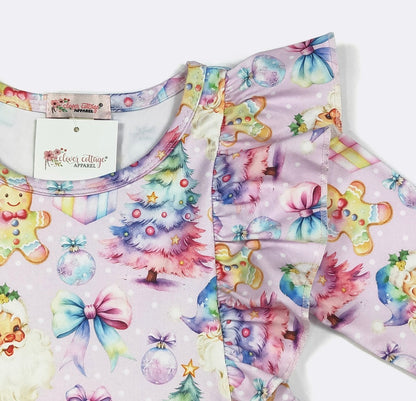 Clothing for Toddler Girl - Iridescent Christmas Girls Dress