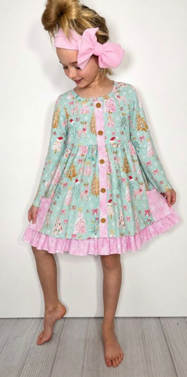Clothing for Toddler Girl - Winter Wonderland Girls Dress